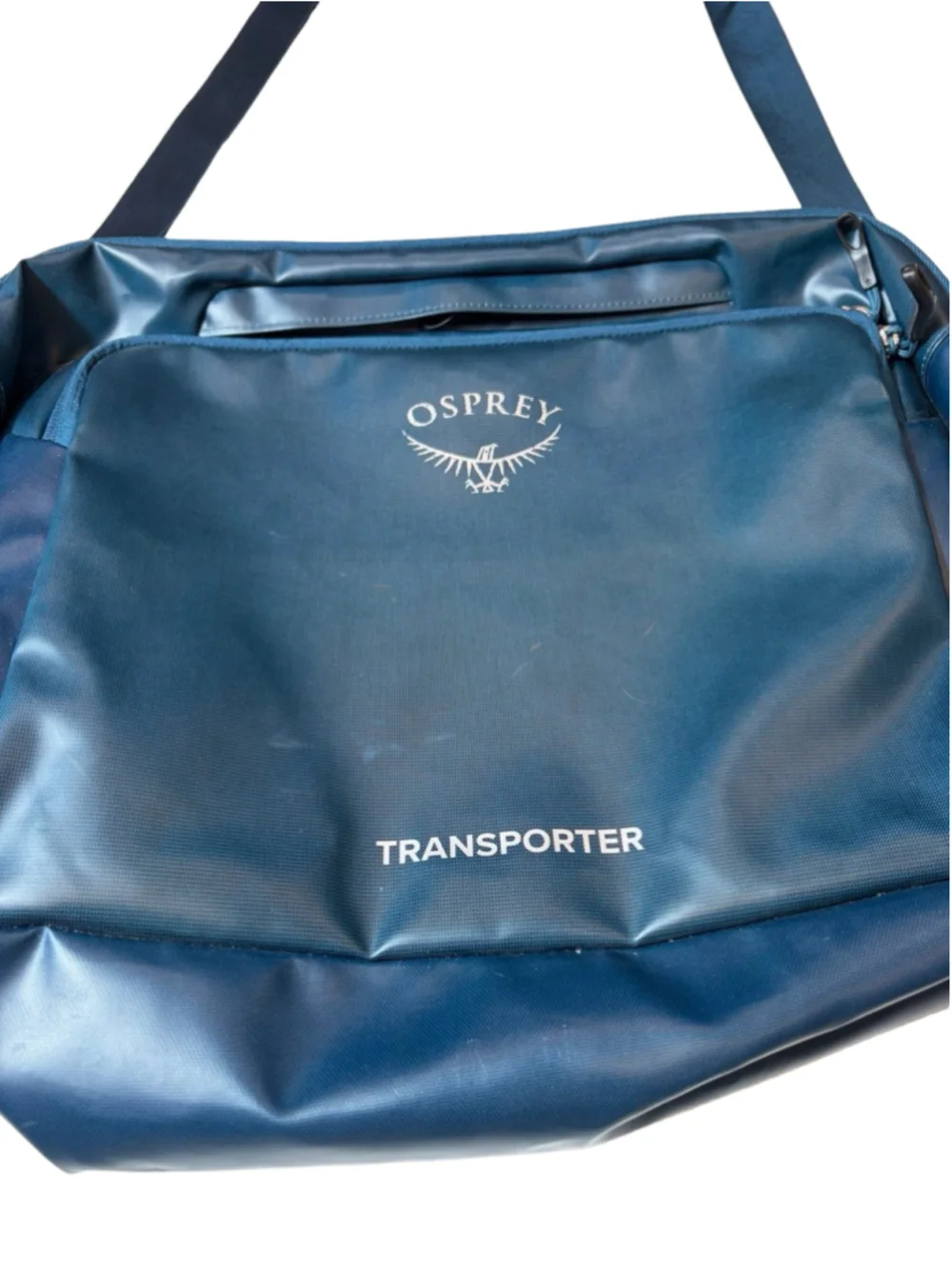 Osprey Transporter Boarding Bag Carry On Travel Shoulder Duffel Navy Blue